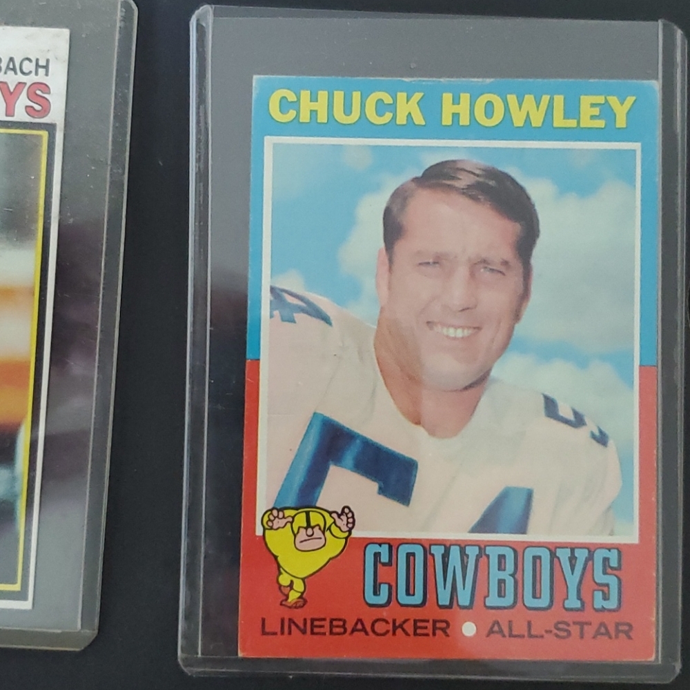 Vintage Dallas Cowboys NFL Cards